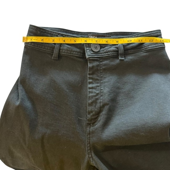 Zara Black Straight-Leg Jeans - Picture 3 of 5